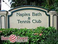 Naples Bath And Tennis Club Signage