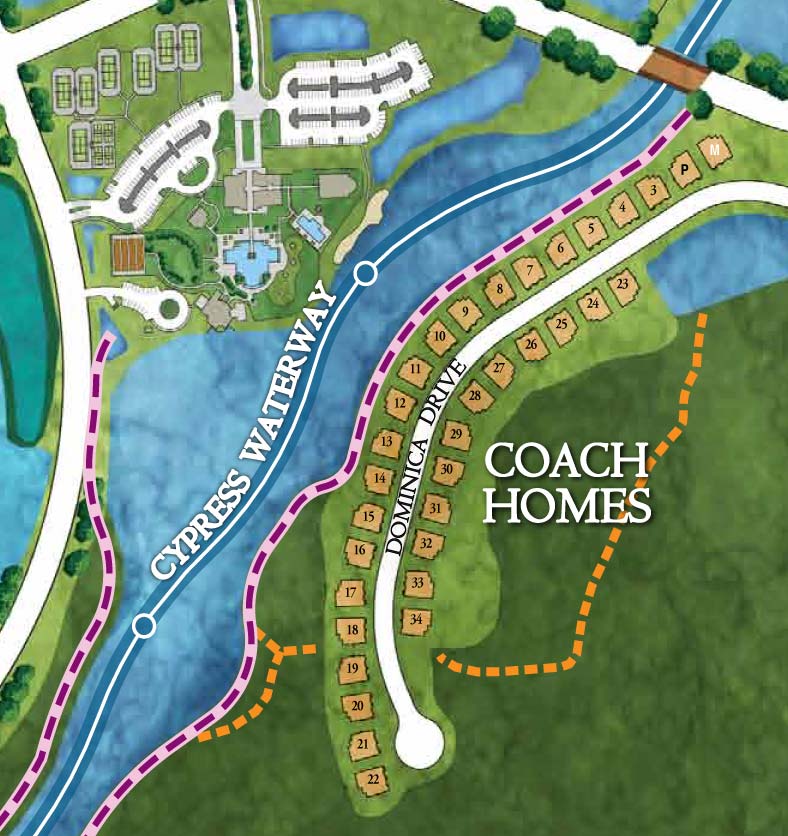 Coach Homes Site Map