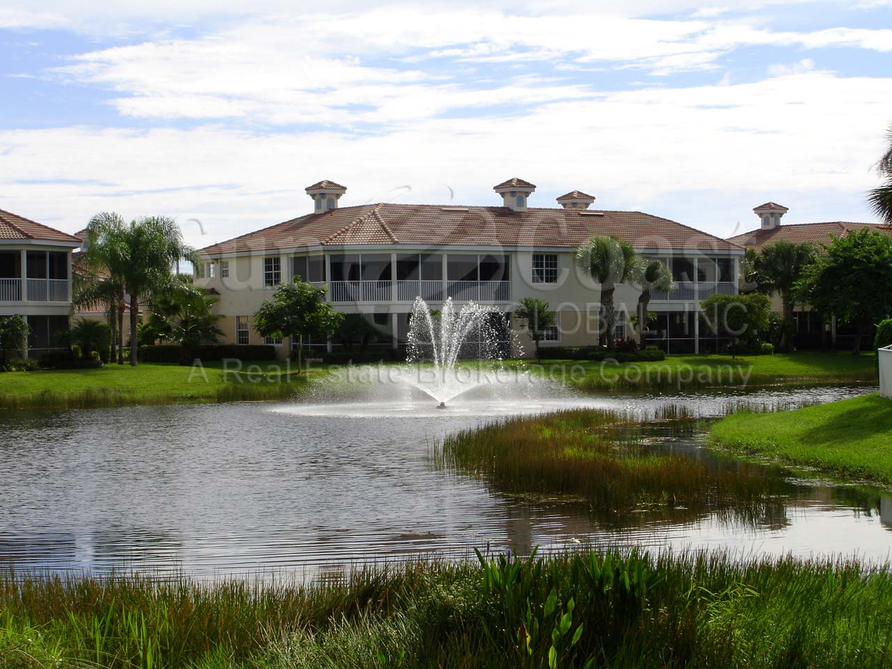 Coral Bay Community Lake with Fountain