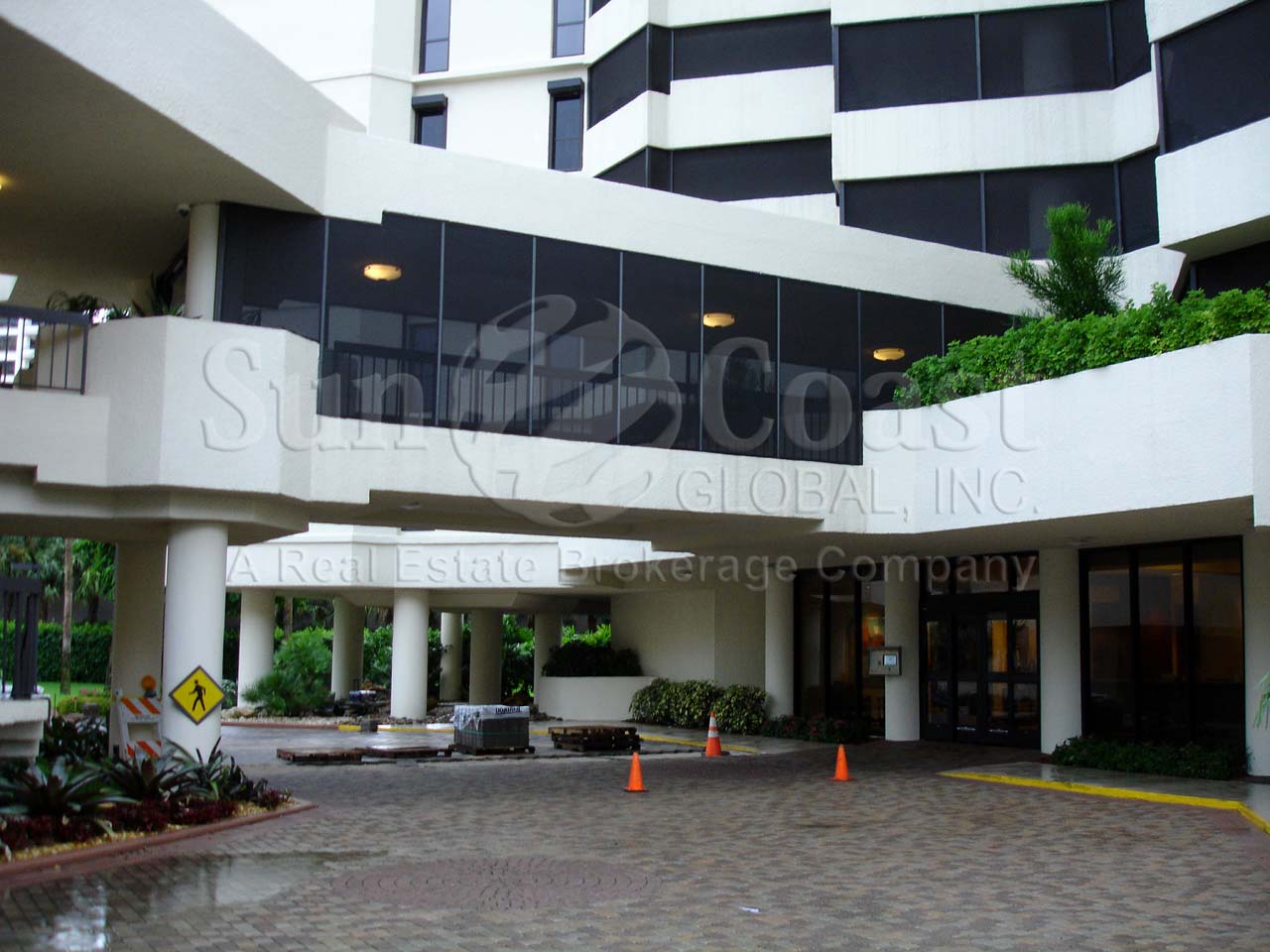Esplanade Club Entrance into the Condominium 