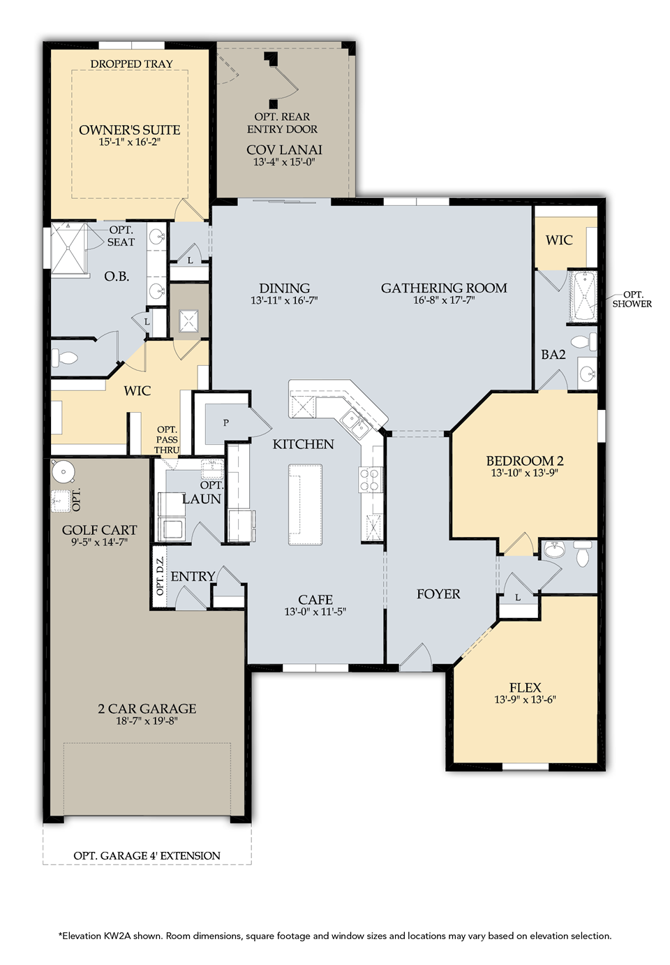 Tangerly Oak Floor Plan in Greyhawk by Pulte Homes