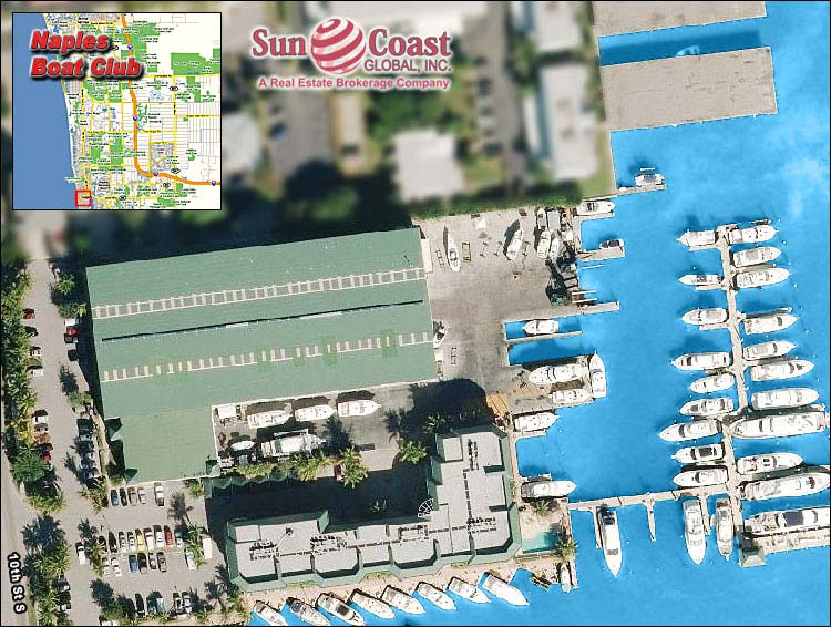 Naples Boat Club Overhead Map