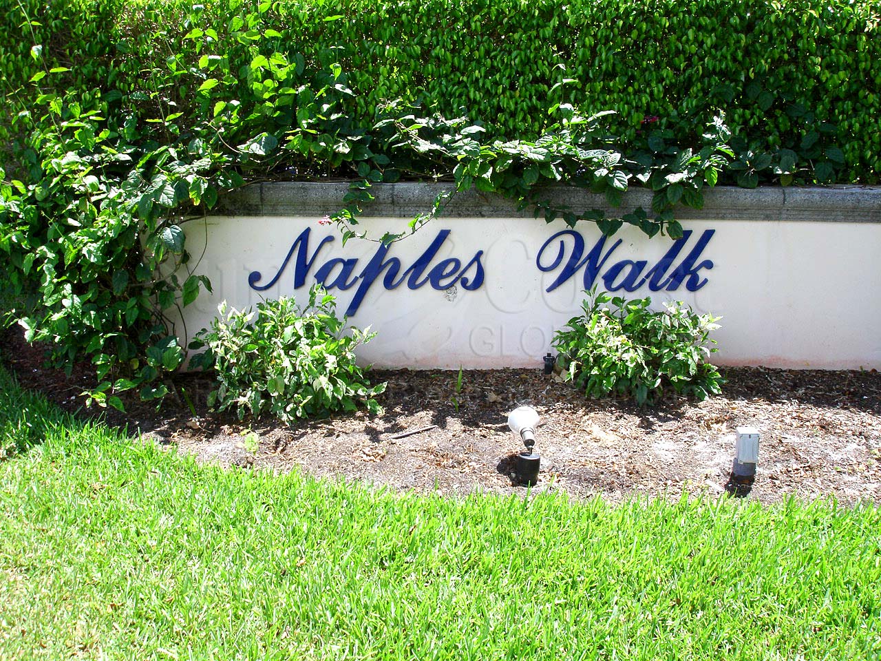 Naples Walk Signage