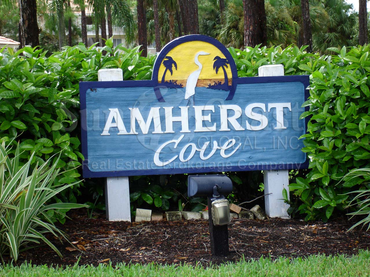 Amherst Cove signage