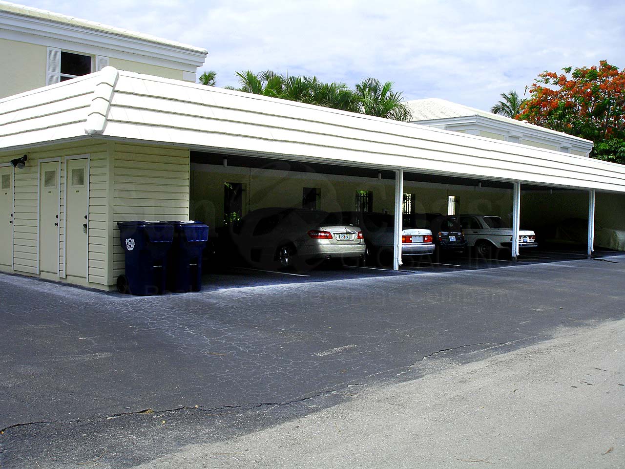 Ashley Court Covered Parking with Storage