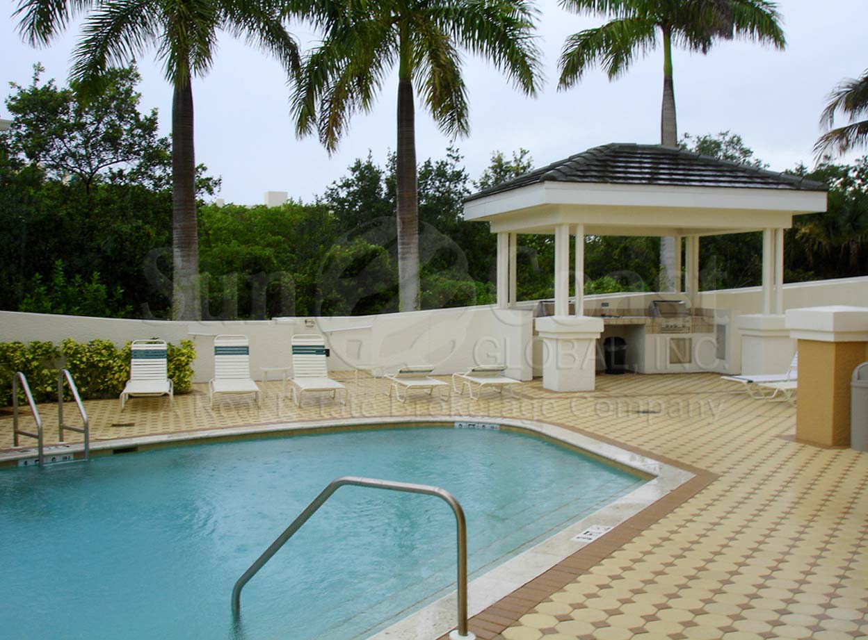 Barbados Community Pool and Grill Area