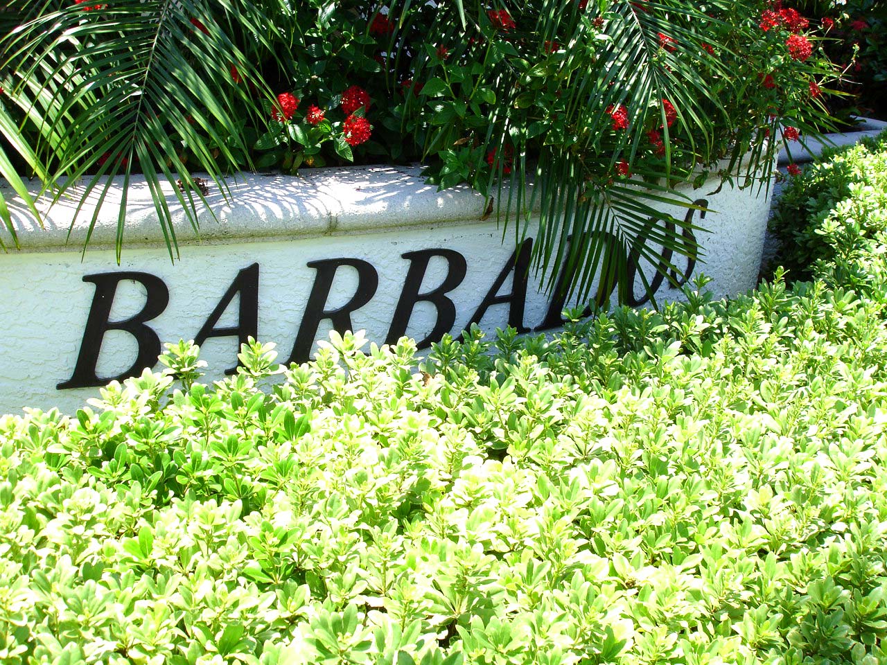 Barbados Signage