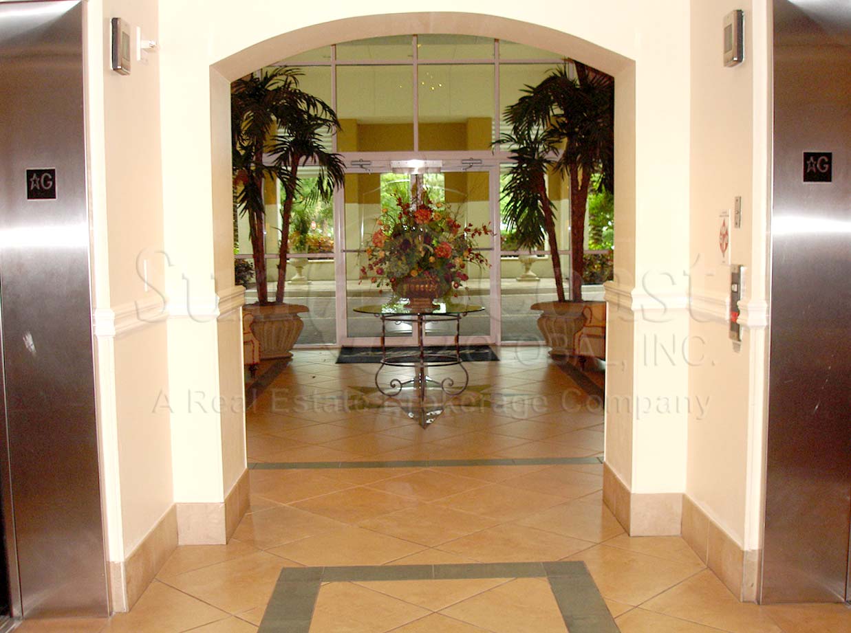 Barbados Lobby and Elevator