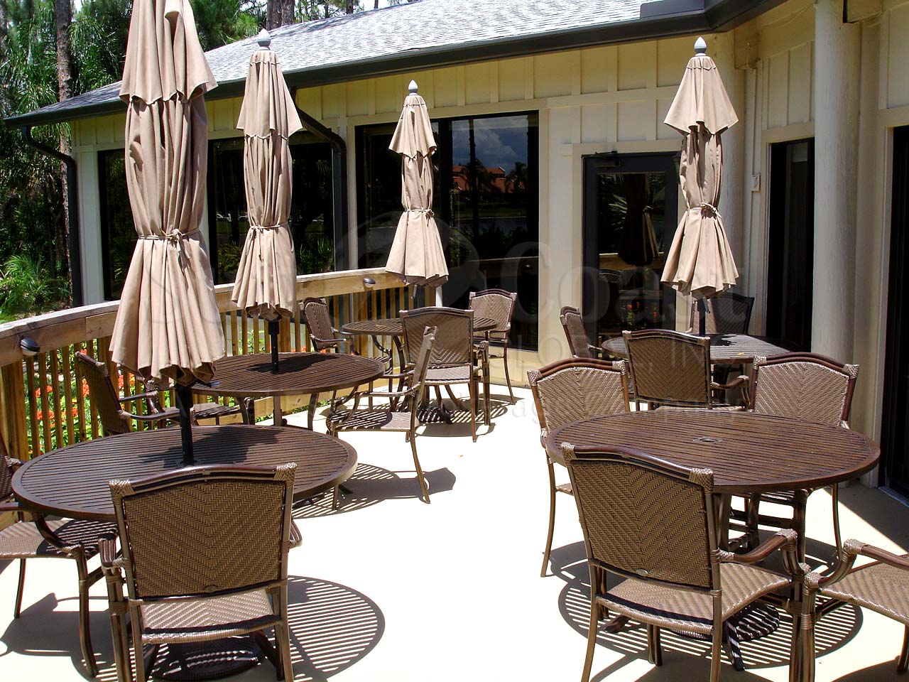 BAY FOREST Clubhouse Patio
