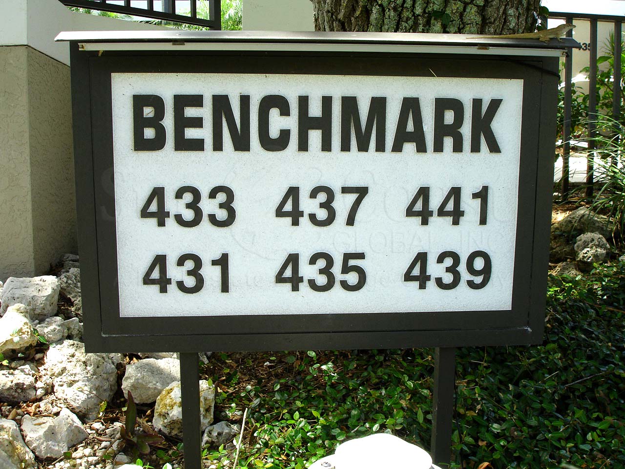 Benchmark Signage