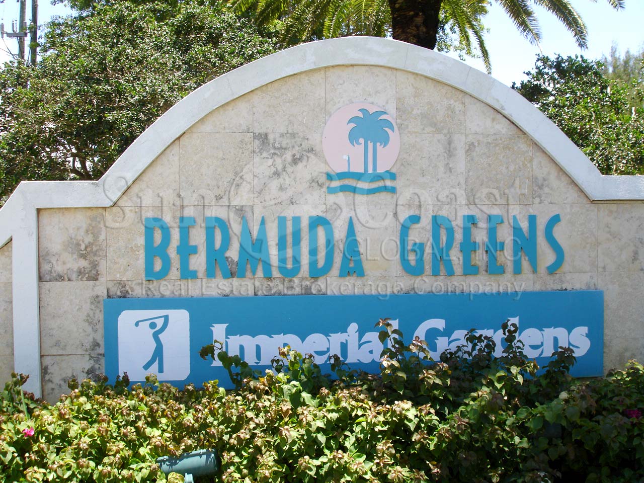 Bermuda Greens sign