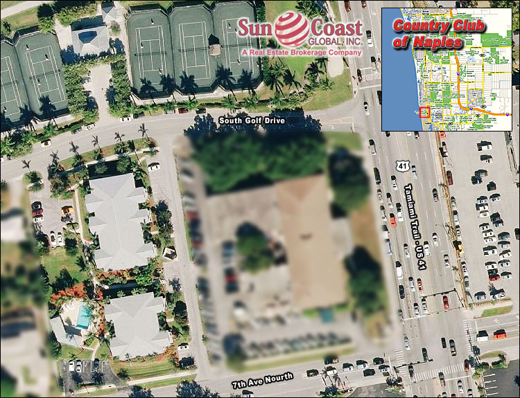 COUNTRY CLUB OF NAPLES Overhead Image