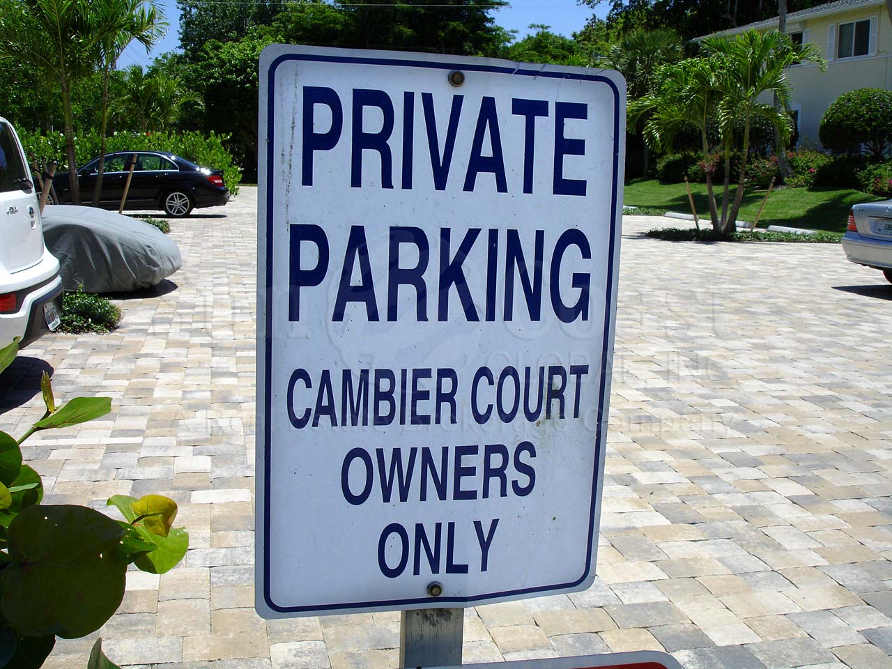 Cambier Court Signage