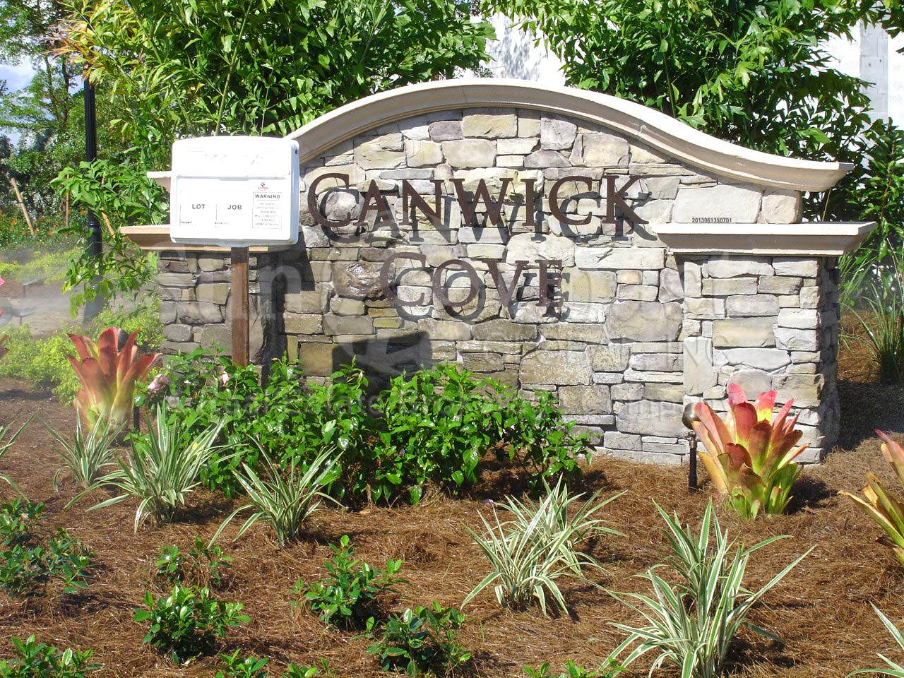 Canwick Cove signage