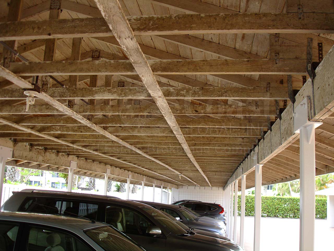 Carriage Club Covered Parking Roof