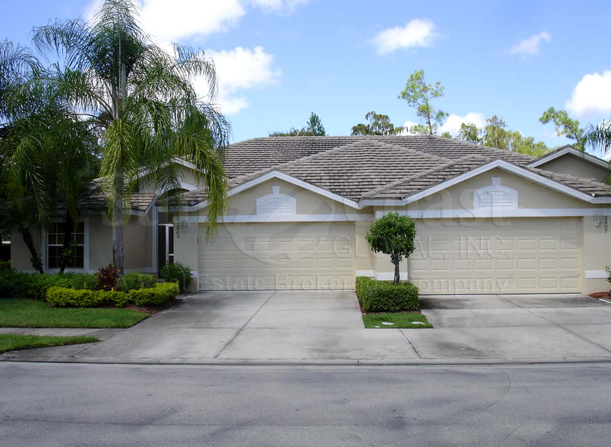 Cordgrass Way consists of 2 family villas with tile roofs and 2-car garges