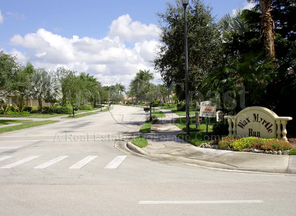 Wax Myrtle Run is a non gated community within Cedar Hammock comprised of single family homes with tile roofs