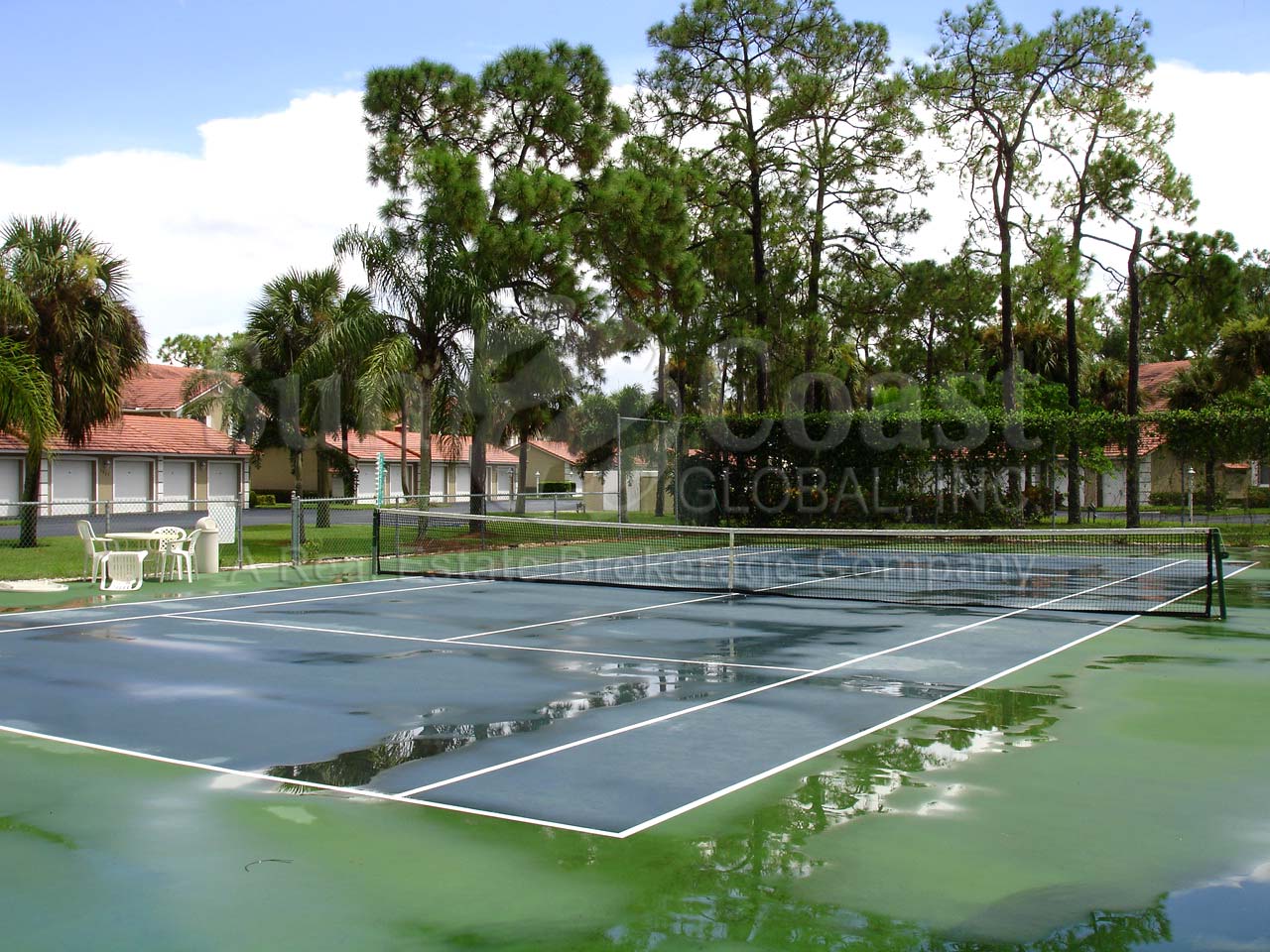 Cobblestone Court tennis courts