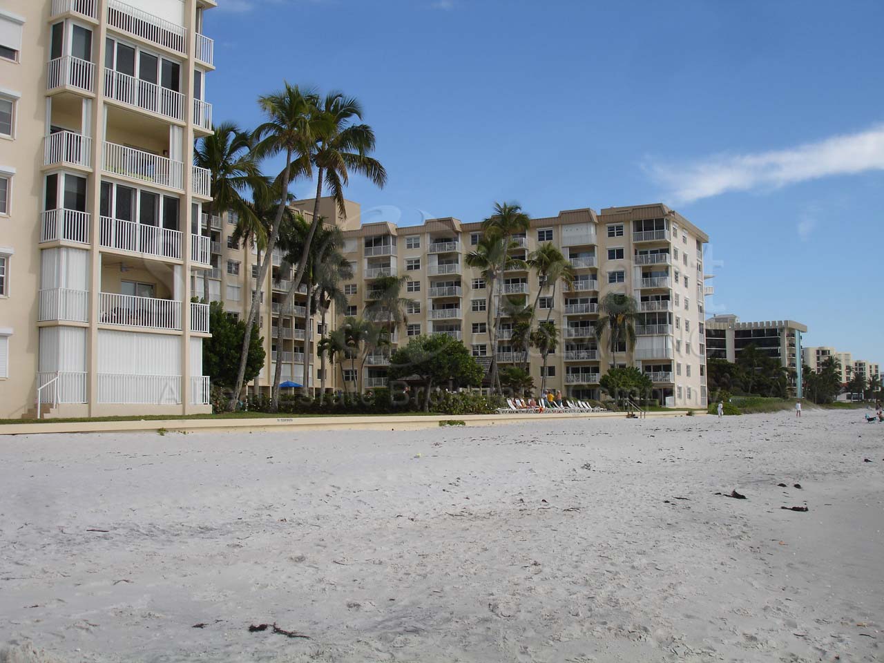 Naples Continental View of Beach
