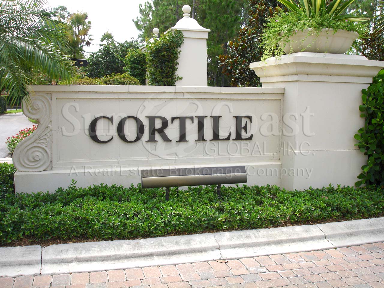 Cortile sign