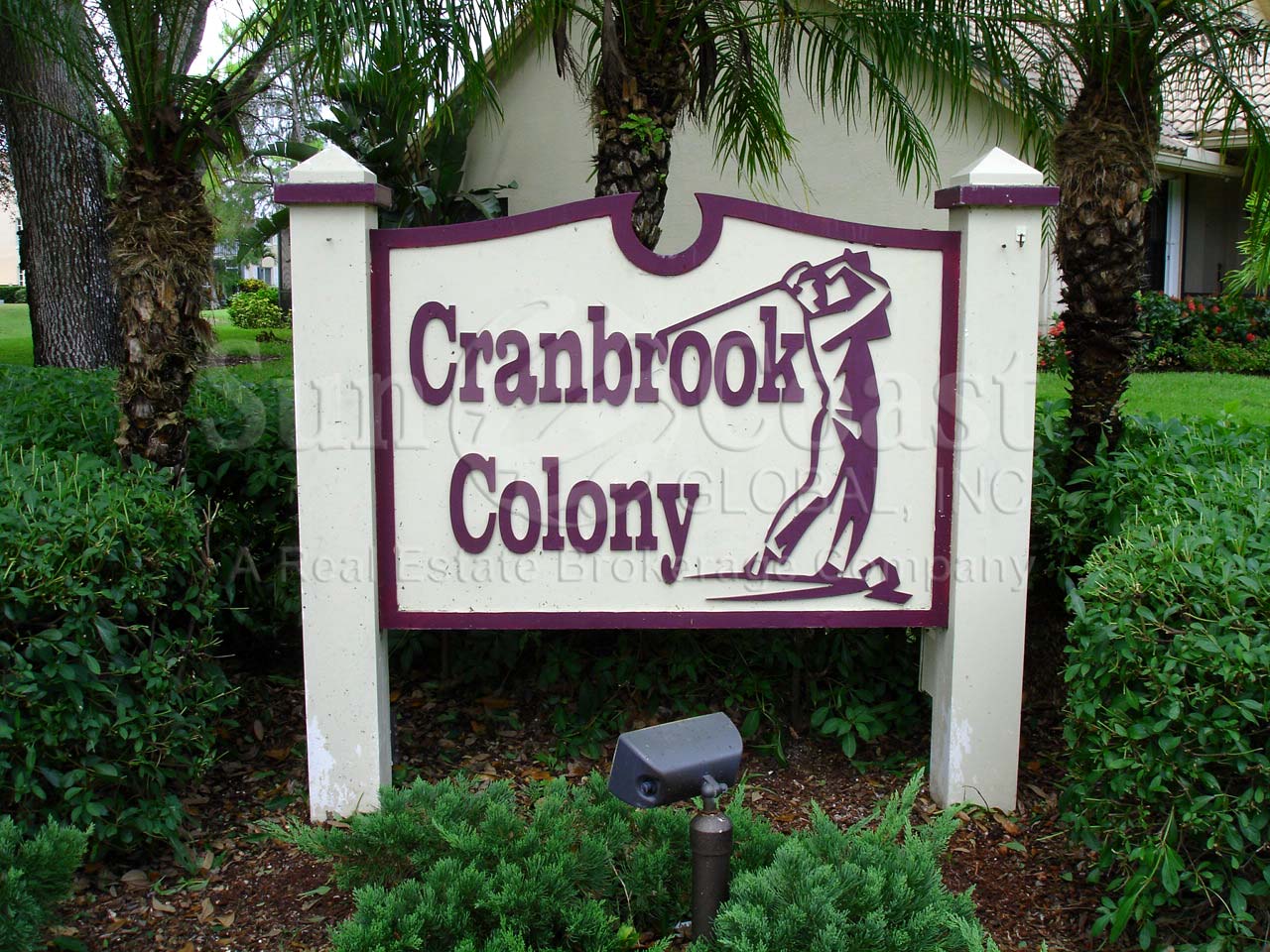Cranbrook Colony signage