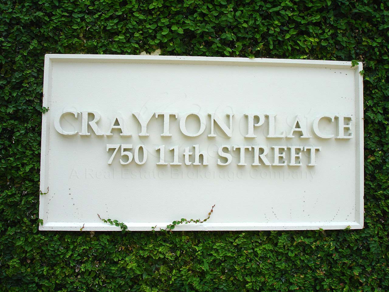Crayton Place Signage