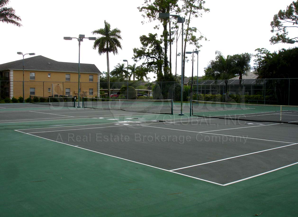 CROWN POINTE tennis courts