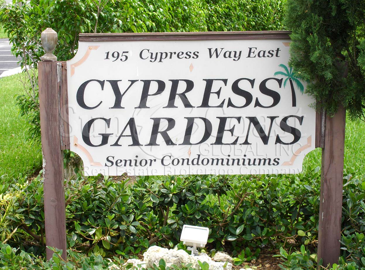Cypress Gardens Signage