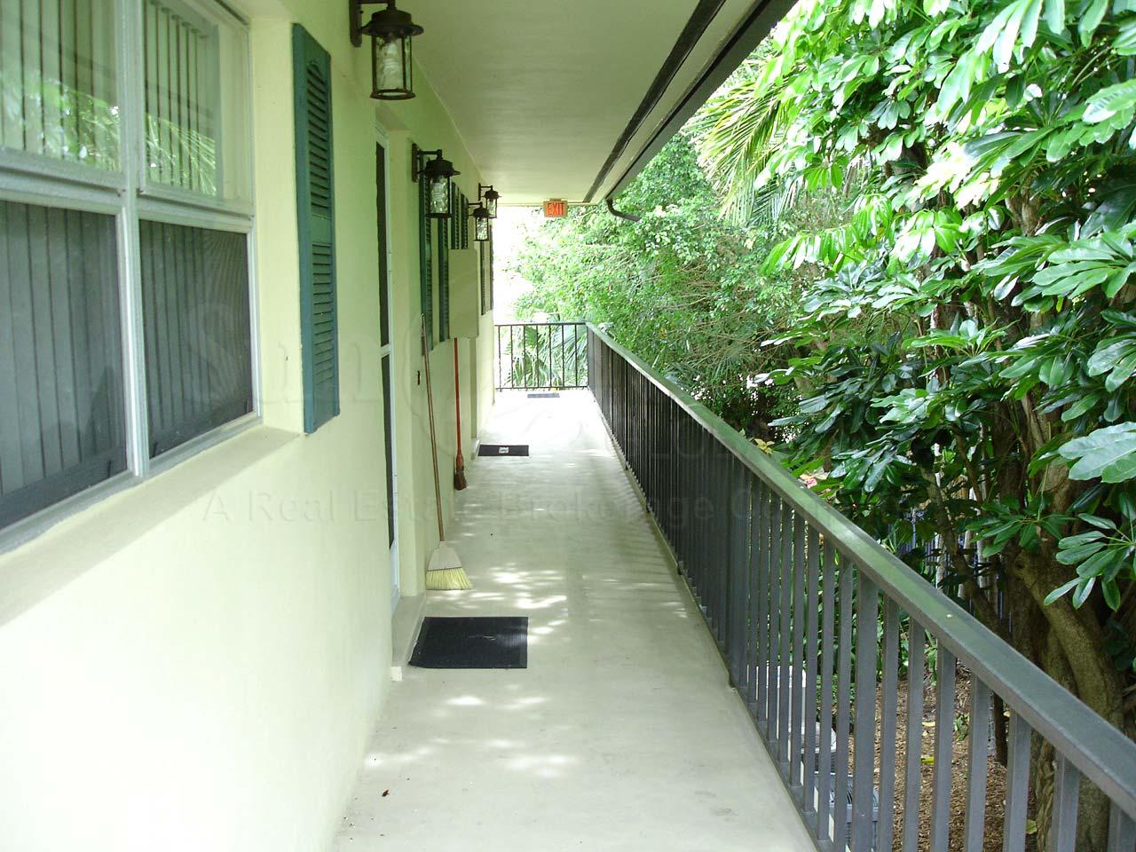 Downs Town Outdoor Hallway