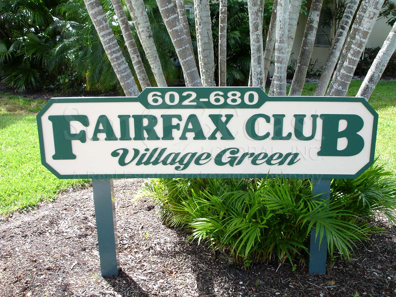 Fairfax Club Signage