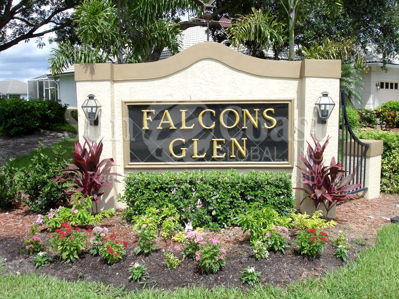 Falcons Glen signage