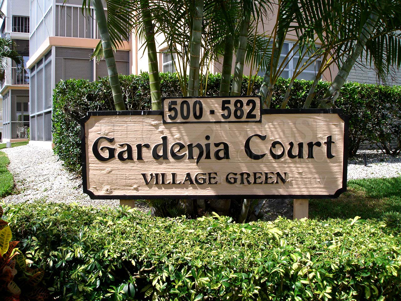 Gardenia Signage