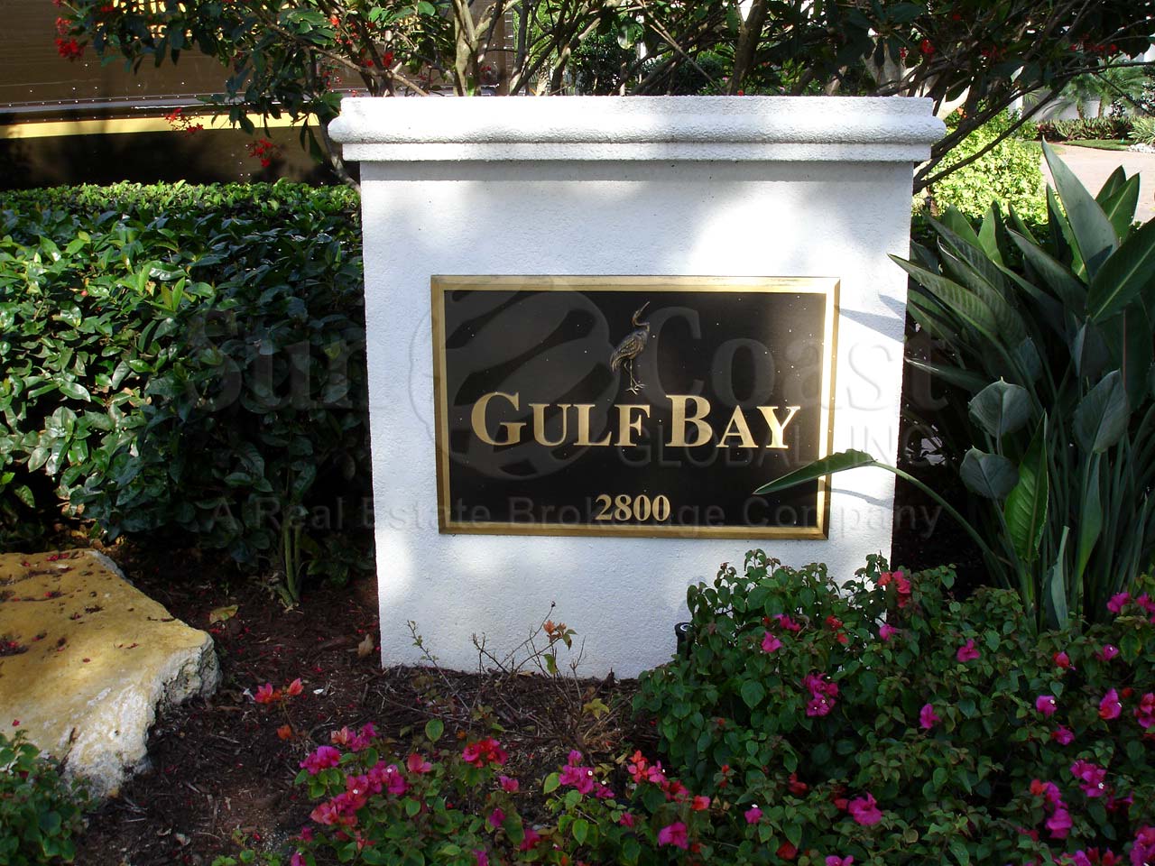 Gulf Bay Apartments Signage