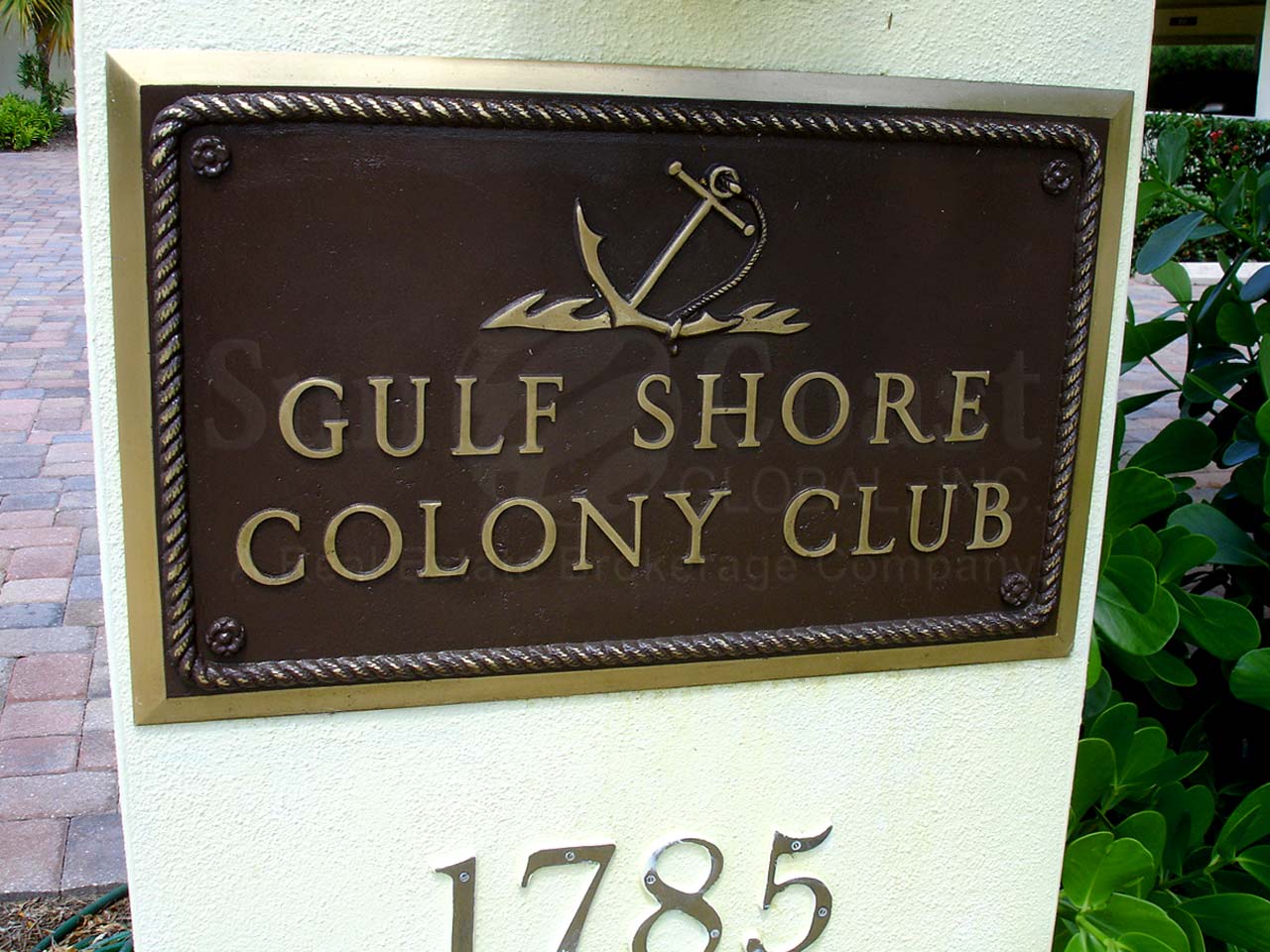 Gulf Shore Colony Signage