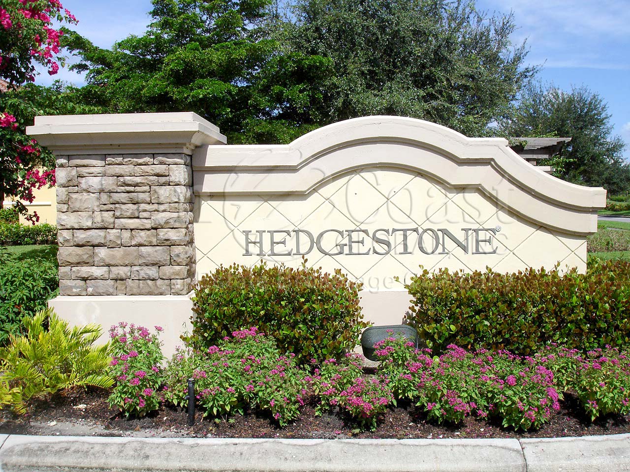 Hedgestone Signage