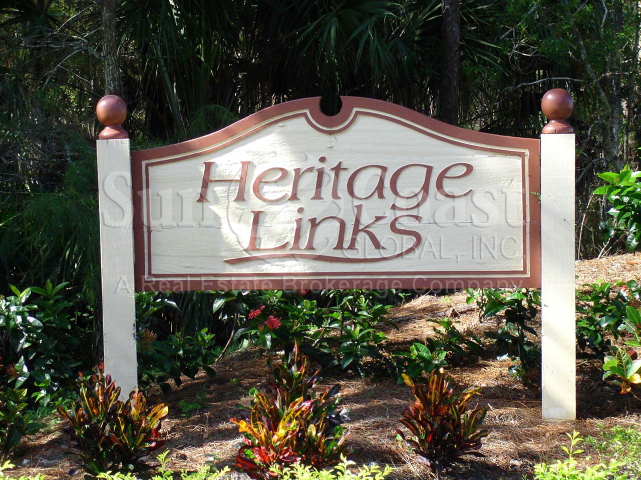 Heritage Links signage