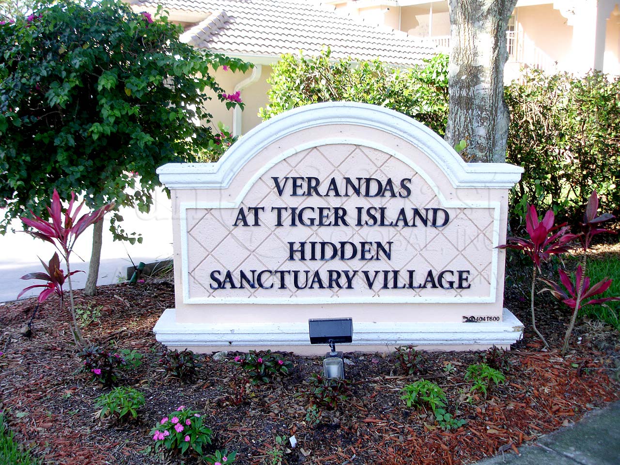 Hidden Sanctuary Village Signage