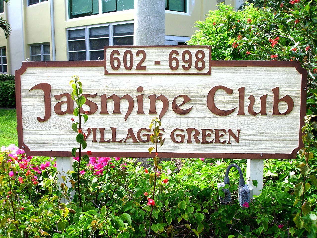 Jasmine Club Signage