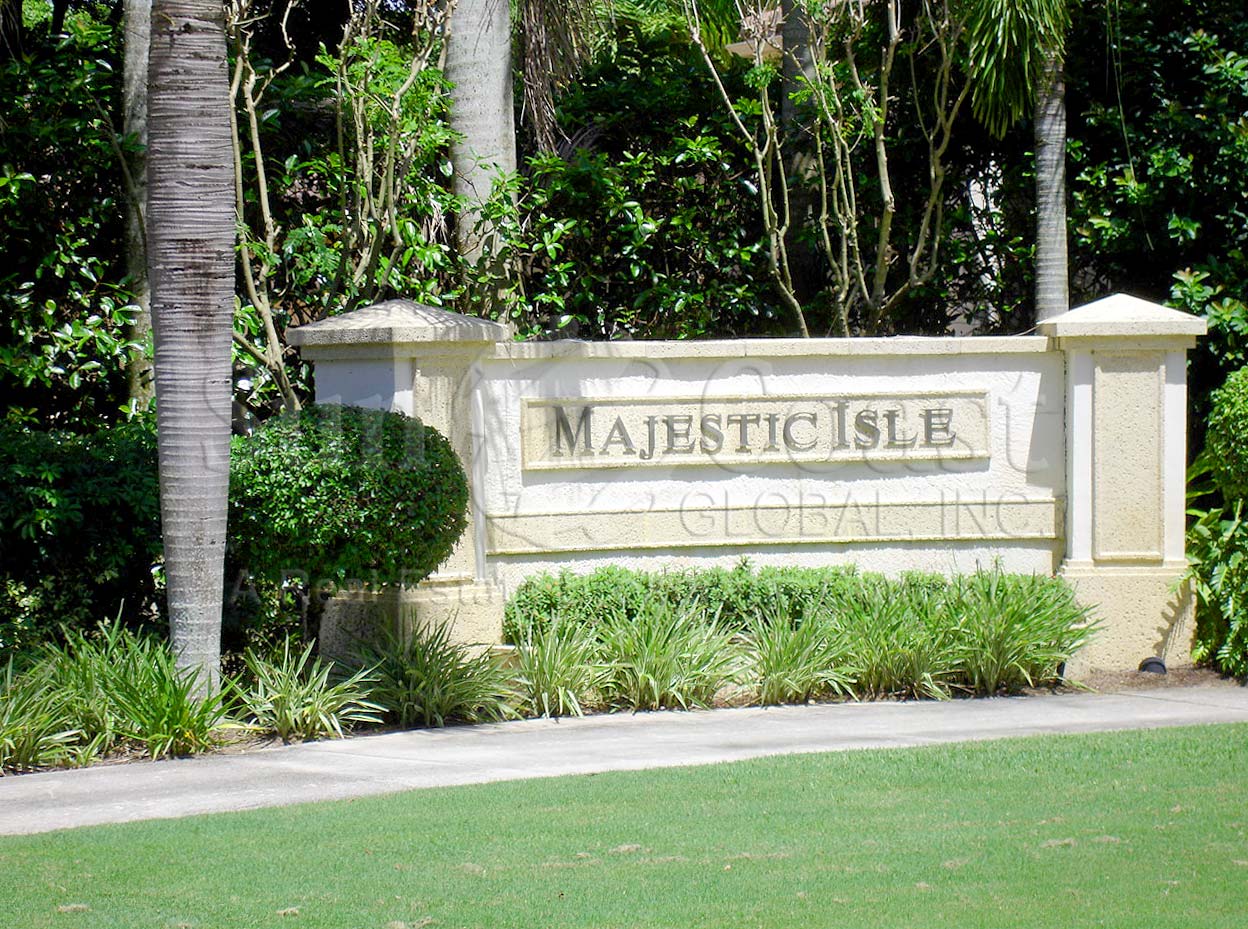 Majestic Isles Signage
