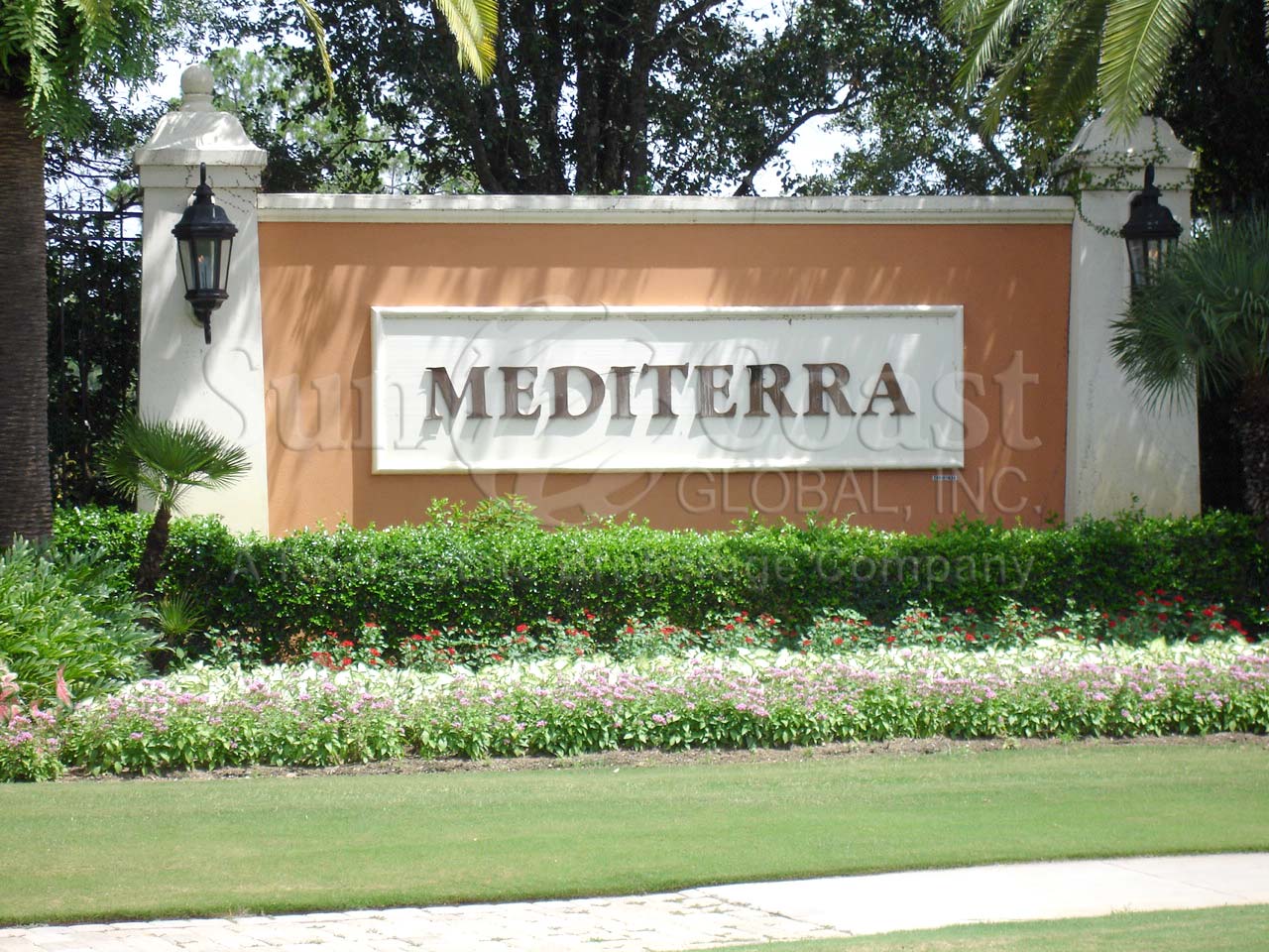 MEDITERRA sign