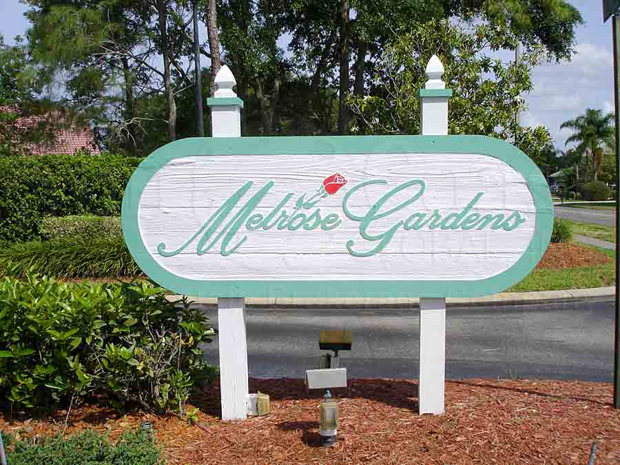 Melrose Gardens Signage