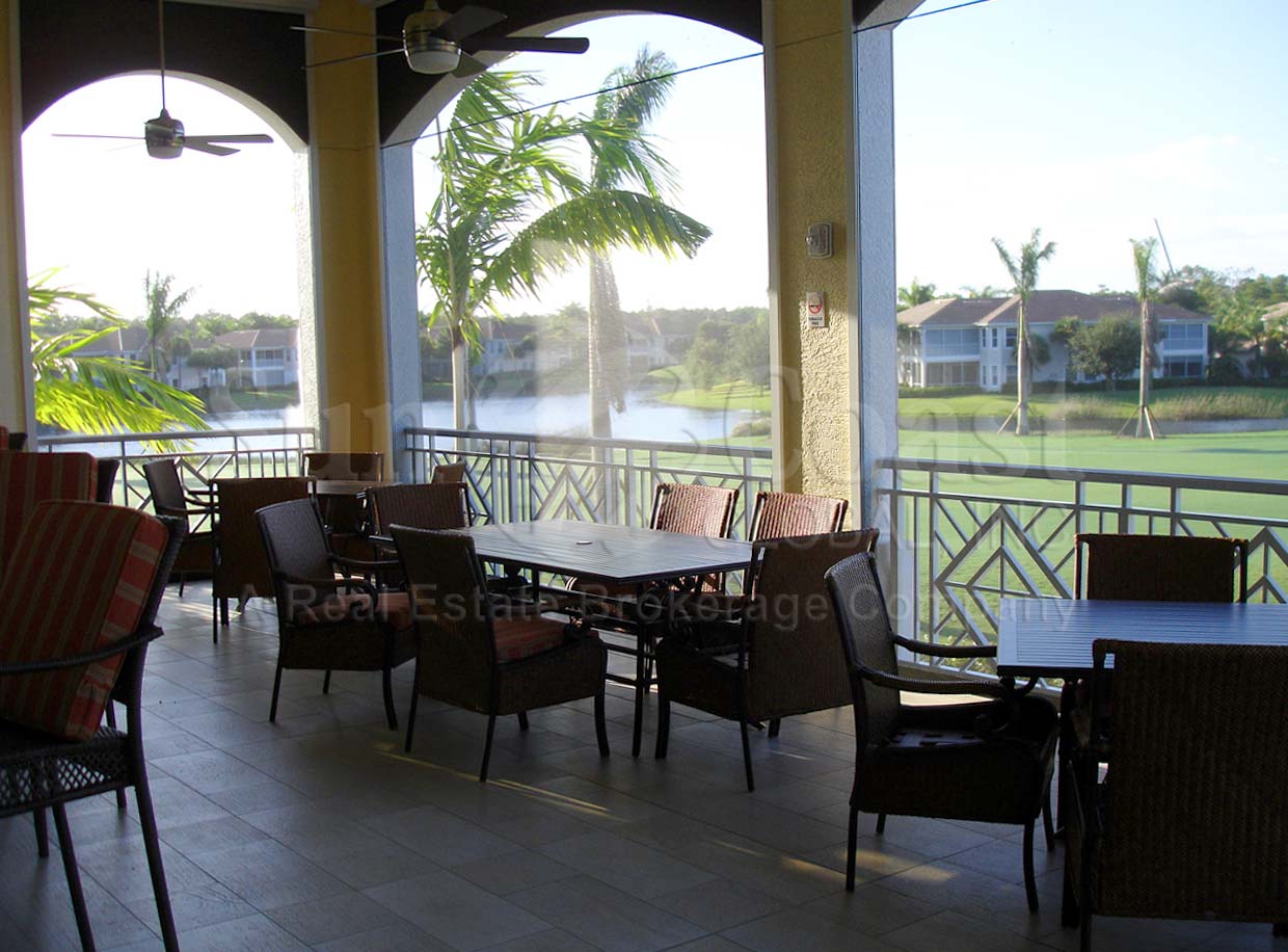 NAPLES LAKES COUNTRY CLUB 2nd floor outside dining