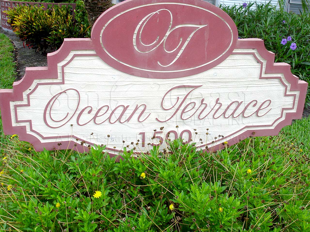 Ocean Terrace Signage
