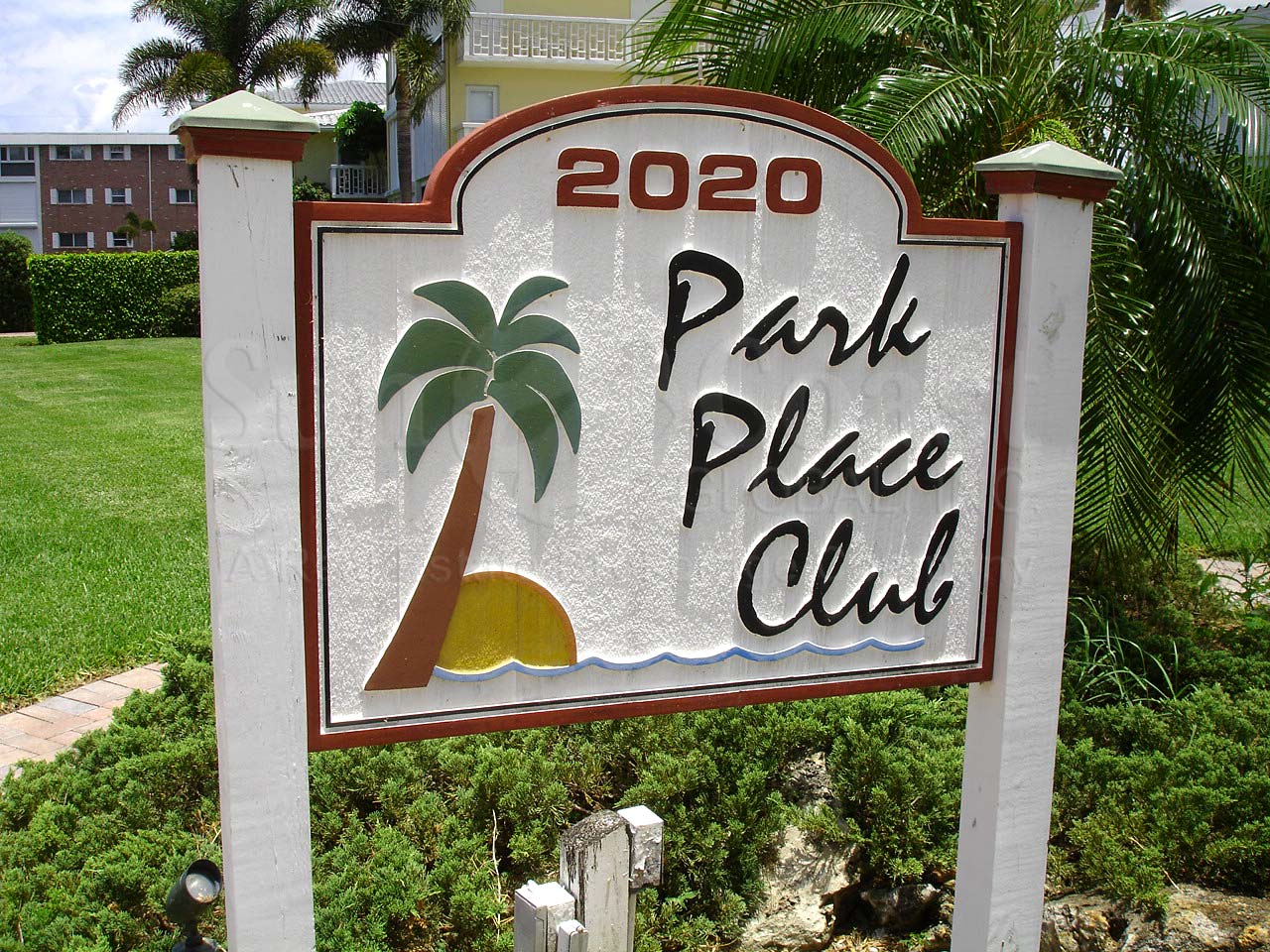 Park Place Club Signage