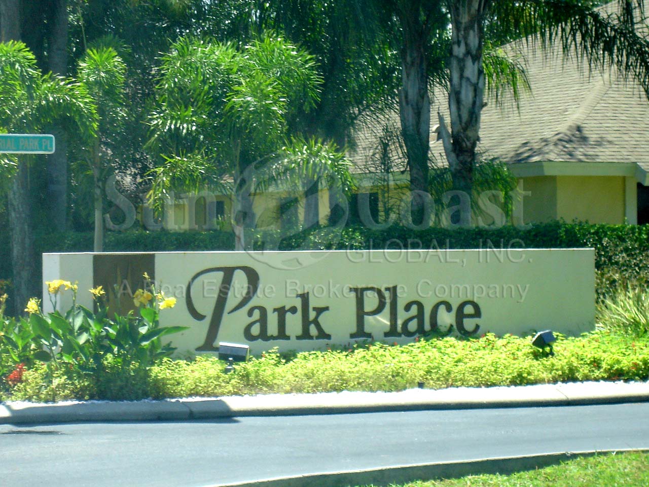 Imperial Park Place Villas sign