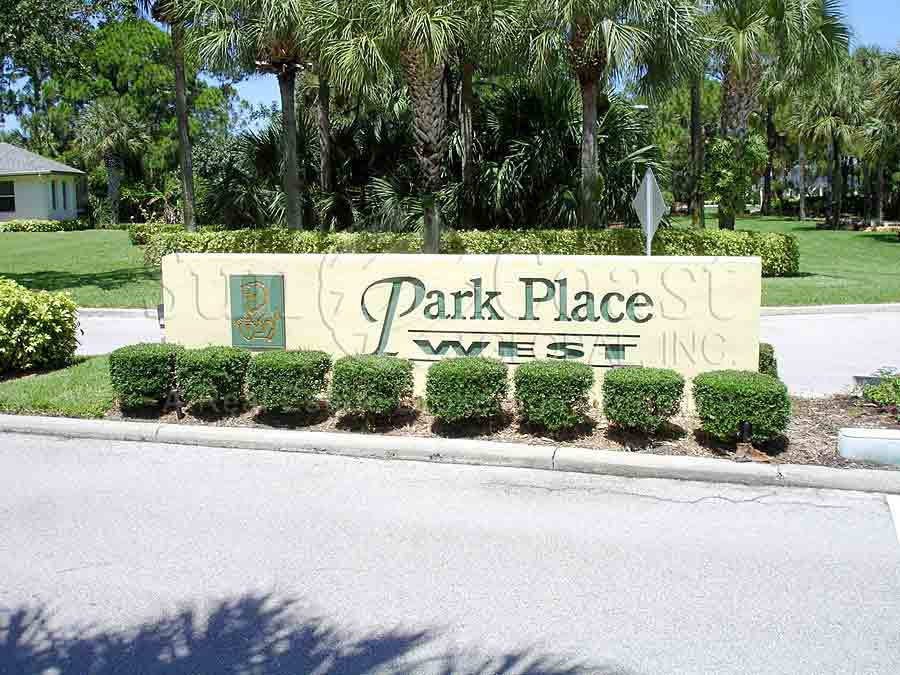 Park Place West sign