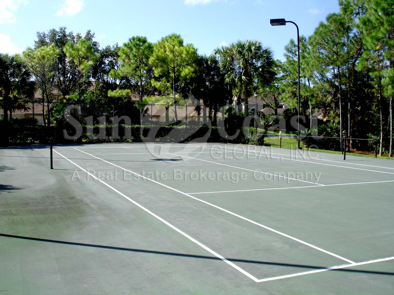 Prestwick tennis courts.