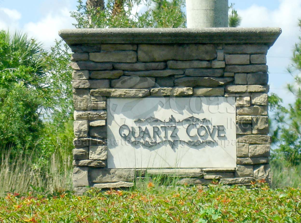 Quartz Cove sign