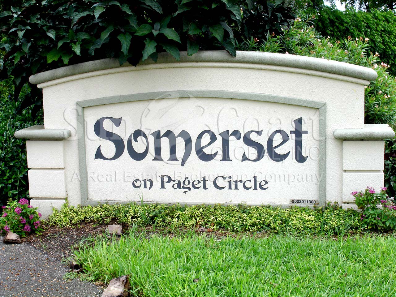 Somerset at Windstar sign 