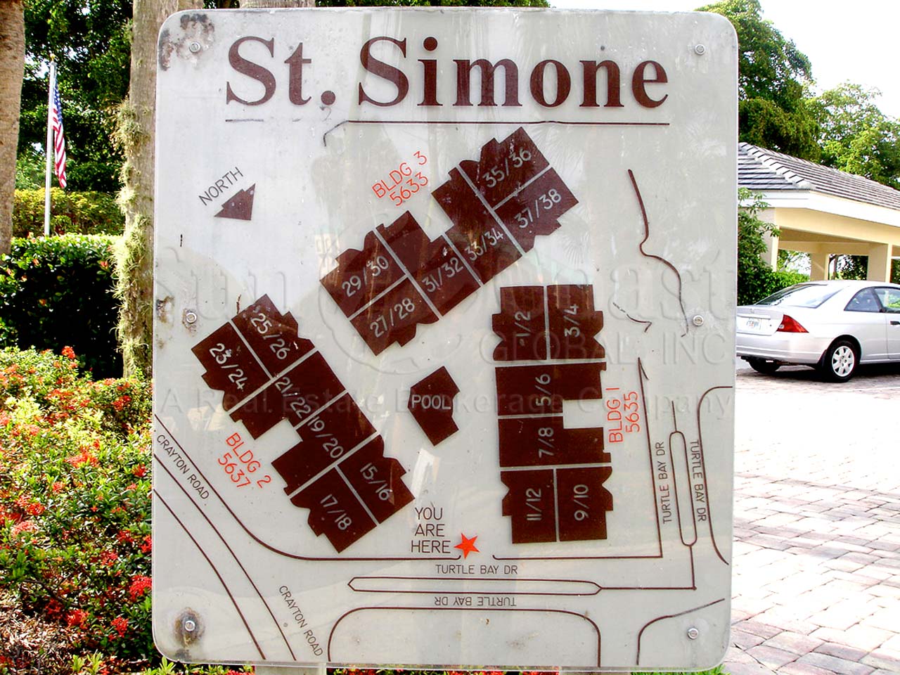 St Simone Signage